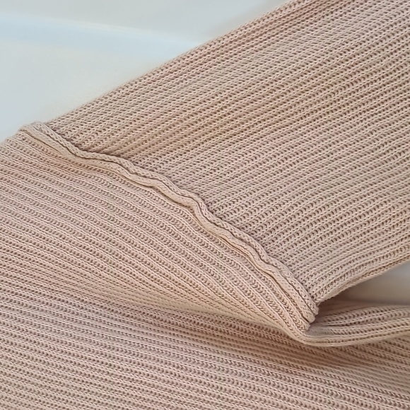 Free People Beach Picnic Sweater Mini Dress Oversized Size S Color: Natural - Picture 8 of 14